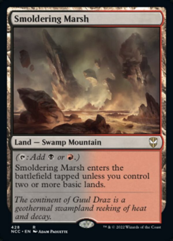 Smoldering Marsh [Streets of New Capenna Commander] Cheap