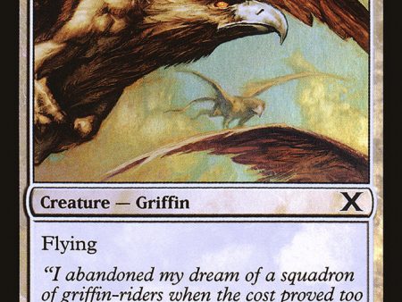 Wild Griffin (Premium Foil) [Tenth Edition] Online now