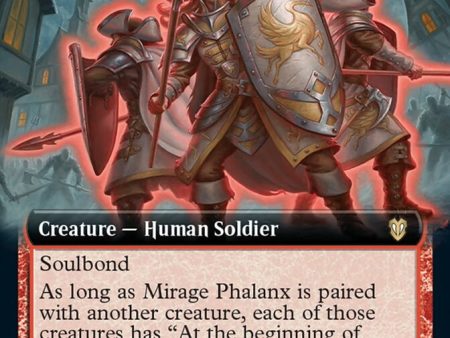 Mirage Phalanx (Extended Art) [Innistrad: Crimson Vow Commander] Cheap