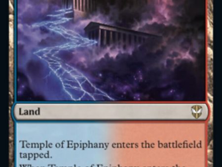 Temple of Epiphany [Streets of New Capenna Commander] Cheap