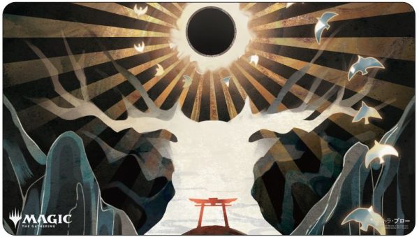 Mystical Archive Japanese Art Playmat - Approach of the Second Sun For Cheap