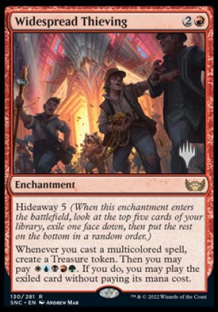 Widespread Thieving (Promo Pack) [Streets of New Capenna Promos] Online