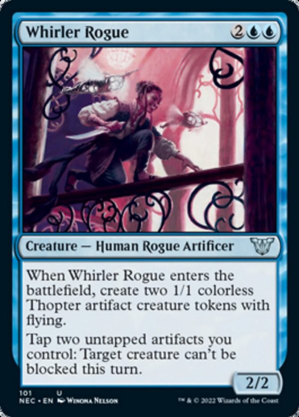 Whirler Rogue [Kamigawa: Neon Dynasty Commander] Online now