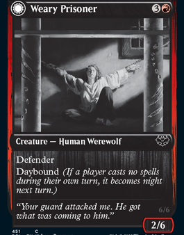 Weary Prisoner    Wrathful Jailbreaker [Innistrad: Double Feature] Online Sale