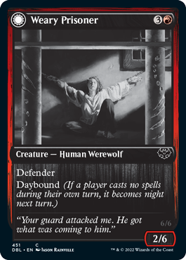 Weary Prisoner    Wrathful Jailbreaker [Innistrad: Double Feature] Online Sale