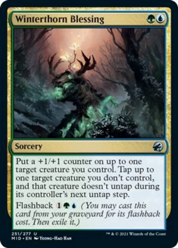 Winterthorn Blessing [Innistrad: Midnight Hunt] Discount