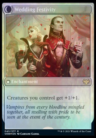 Wedding Announcement    Wedding Festivity [Innistrad: Crimson Vow Prerelease Promos] Sale