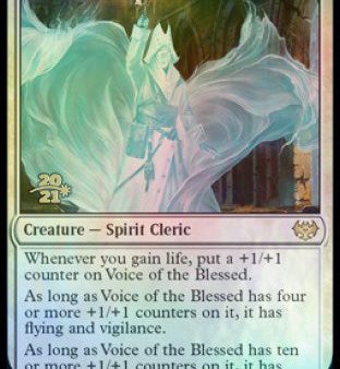 Voice of the Blessed [Innistrad: Crimson Vow Prerelease Promos] For Sale