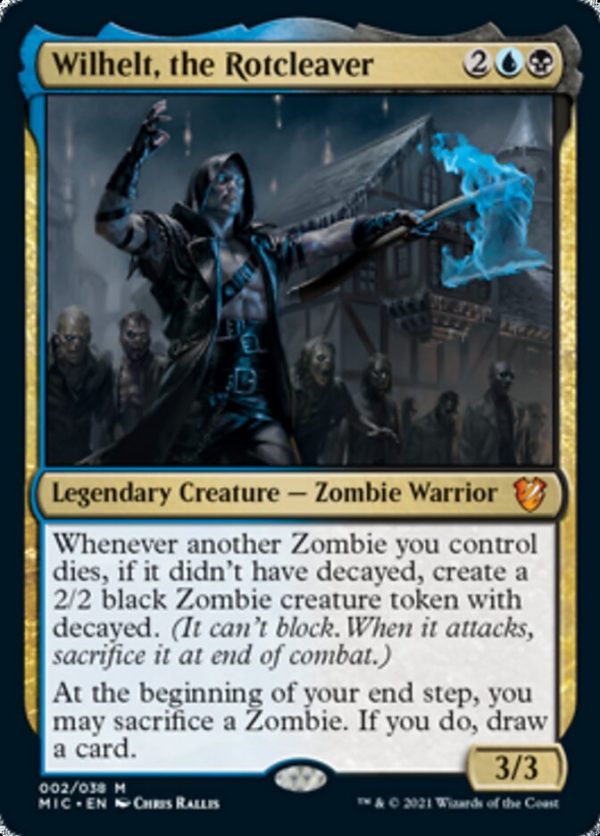 Wilhelt, the Rotcleaver (Display Commander) [Innistrad: Midnight Hunt Commander] Online