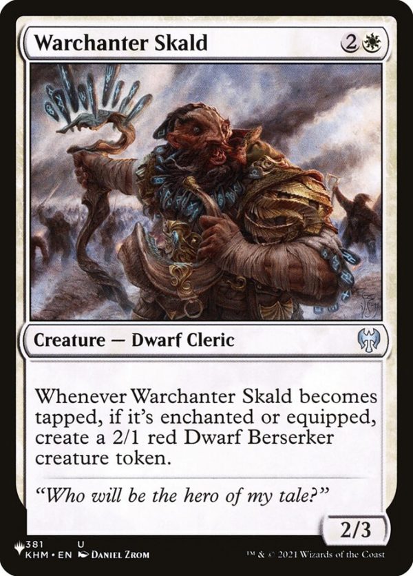 Warchanter Skald [The List] For Sale