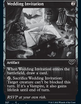 Wedding Invitation [Innistrad: Double Feature] Hot on Sale