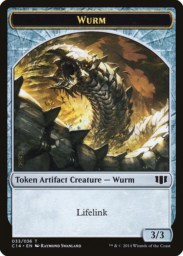 Wurm (033 036)    Goat Double-Sided Token [Commander 2014 Tokens] Cheap