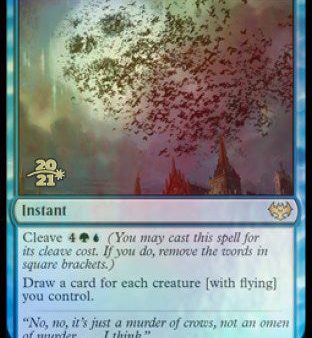 Winged Portent [Innistrad: Crimson Vow Prerelease Promos] For Sale