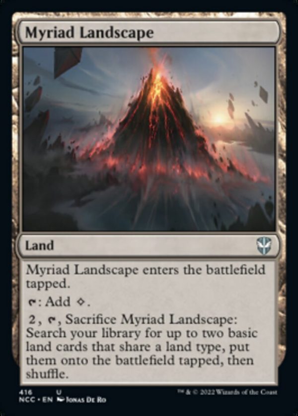 Myriad Landscape [Streets of New Capenna Commander] Hot on Sale