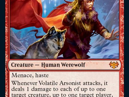 Volatile Arsonist    Dire-Strain Anarchist [Innistrad: Crimson Vow] Discount