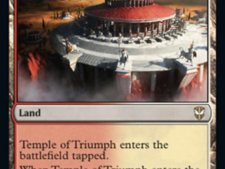 Temple of Triumph [Streets of New Capenna Commander] on Sale