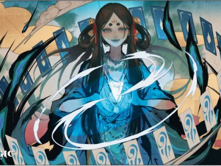 Mystical Archive Japanese Art Playmat - Time Warp For Cheap