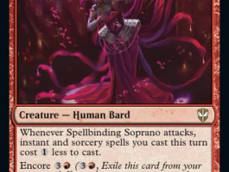 Spellbinding Soprano [Streets of New Capenna Commander] For Sale