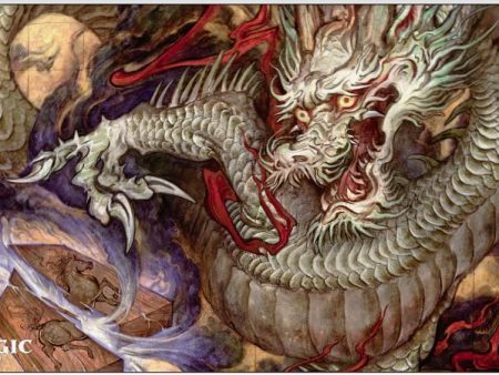 Mystical Archive Japanese Art Playmat - Divine Gambit on Sale