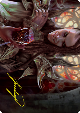 Voldaren Epicure 2 Art Card (Gold-Stamped Signature) [Innistrad: Crimson Vow Art Series] Sale