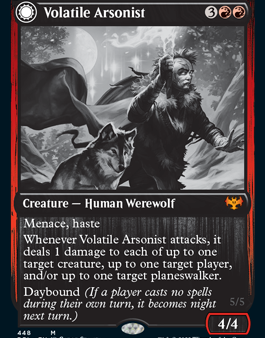 Volatile Arsonist    Dire-Strain Anarchist [Innistrad: Double Feature] Online Hot Sale