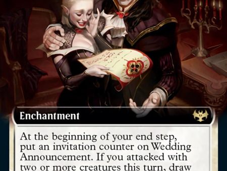 Wedding Announcement    Wedding Festivity (Extended Art) [Innistrad: Crimson Vow] on Sale