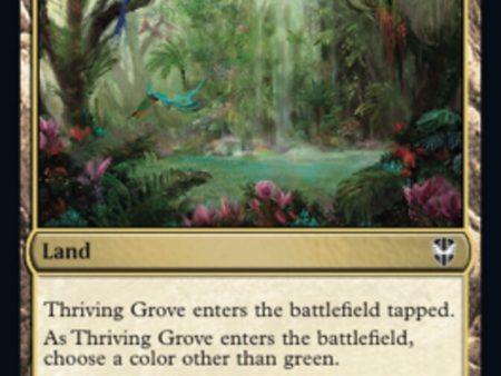 Thriving Grove [Streets of New Capenna Commander] Online