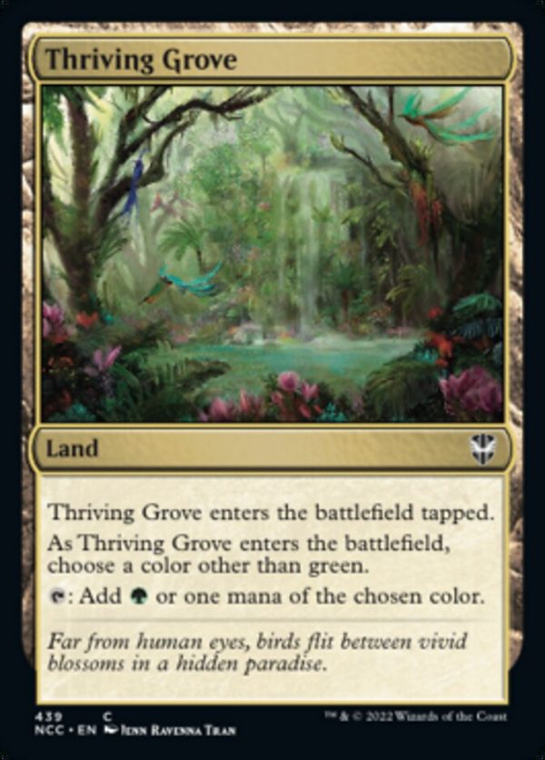 Thriving Grove [Streets of New Capenna Commander] Online