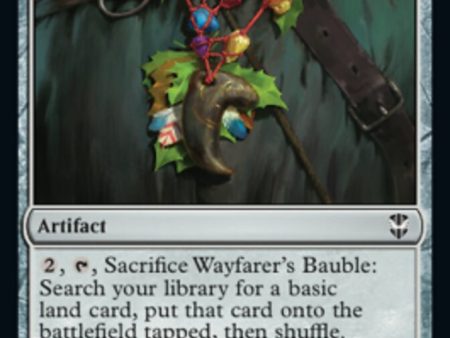 Wayfarer s Bauble [Streets of New Capenna Commander] Discount