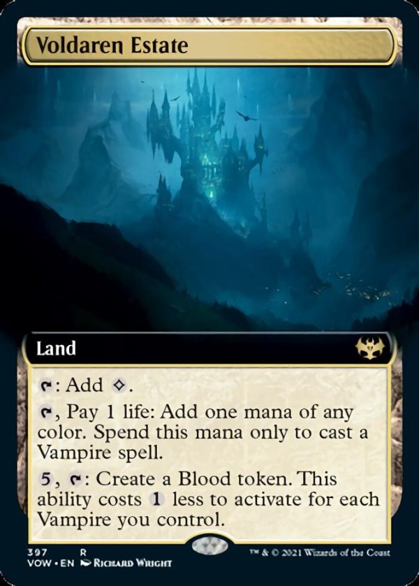 Voldaren Estate (Extended Art) [Innistrad: Crimson Vow] Supply