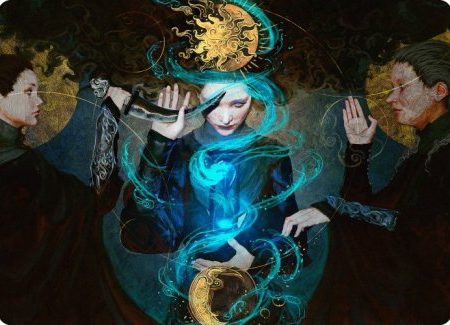 Witness the Future Art Card [Innistrad: Crimson Vow Art Series] Supply