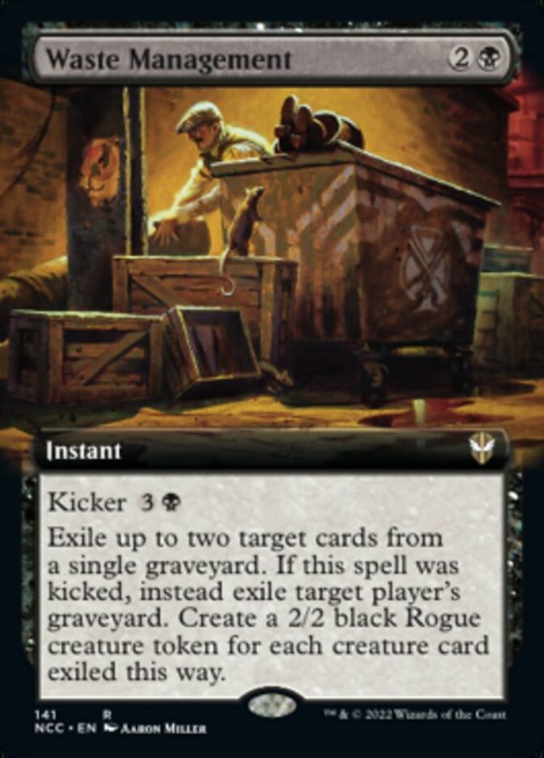 Waste Management (Extended Art) [Streets of New Capenna Commander] For Sale