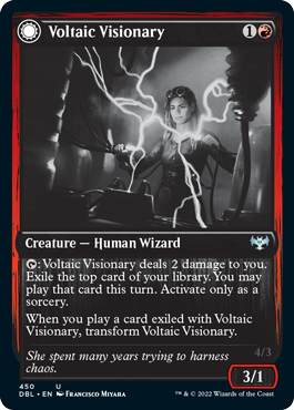 Voltaic Visionary    Volt-Charged Berserker [Innistrad: Double Feature] Fashion