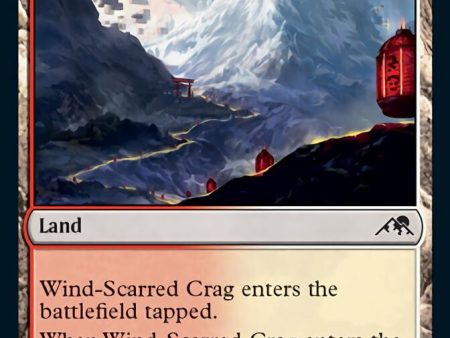 Wind-Scarred Crag [Kamigawa: Neon Dynasty] Online Hot Sale