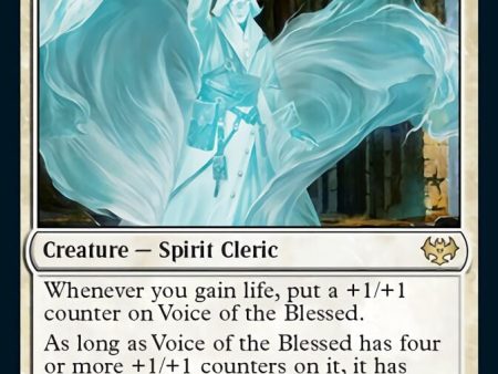 Voice of the Blessed [Innistrad: Crimson Vow] Sale