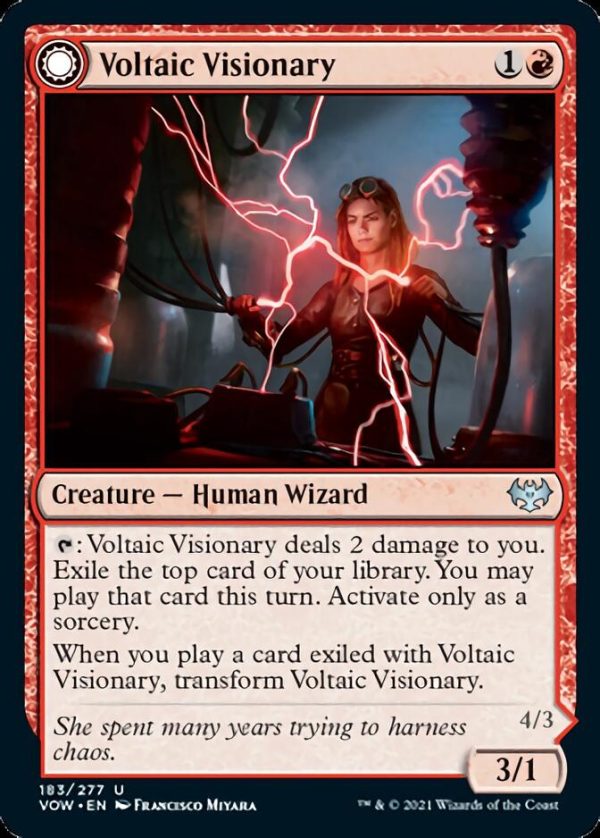 Voltaic Visionary    Volt-Charged Berserker [Innistrad: Crimson Vow] For Discount