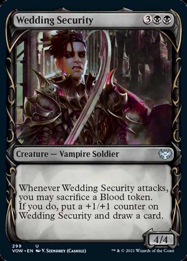 Wedding Security (Showcase Fang Frame) [Innistrad: Crimson Vow] For Discount