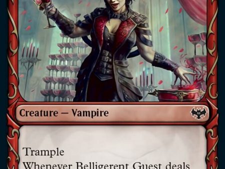 Belligerent Guest (Showcase Fang Frame) [Innistrad: Crimson Vow] Fashion