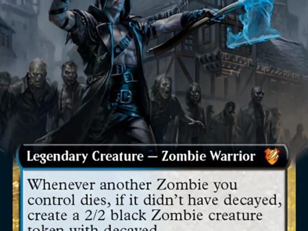 Wilhelt, the Rotcleaver (Extended Art) [Innistrad: Midnight Hunt Commander] Online Hot Sale